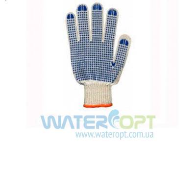 Защитные перчатки из толстого трикотажа 