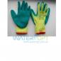 Защитные перчатки Пена Х/Б зеленые