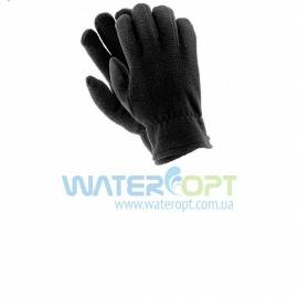 Шерстяные зимние перчатки Флис Reis черные