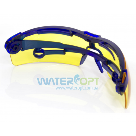 Открытые защитные очки Драйвер поворотные удлинённые дужки, линза ПК, не потеющая, антицарапина