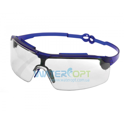 Открытые защитные очки Драйвер прозрачные поворотные удлинённые дужки, линза ПК, не потеющее, антицарапина