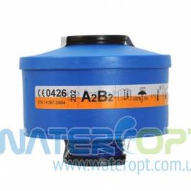 Фильтр для противогаза Spasciani - A2B2 пары газы, хлор, пропан, бутан