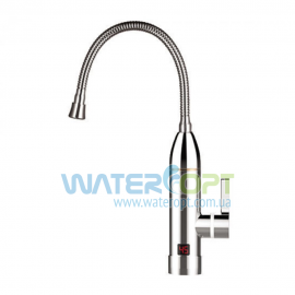 Проточный водонагреватель с индикатором температуры Zerix ELW-03-EF гибкий гусак