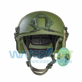 Шлем баллистический FAST Helmet уровень защиты NIJ IIIA олива