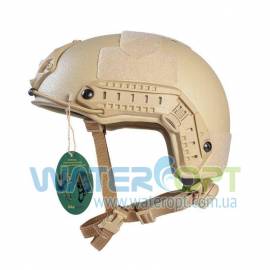 Шлем баллистический FAST Helmet уровень защиты NIJ IIIA койот